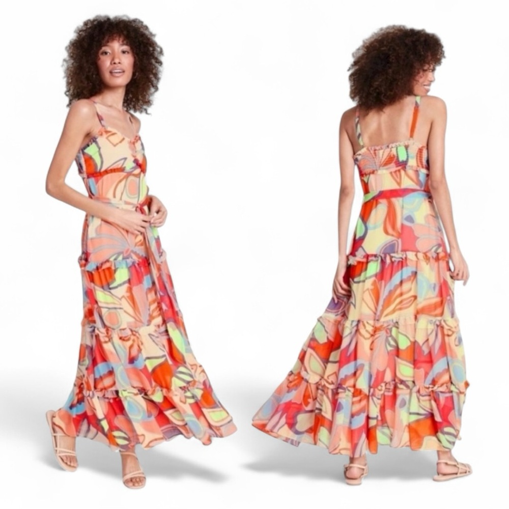 Alexis Dresses Alexis X For Target Floral Tiered
Ruffle Dress